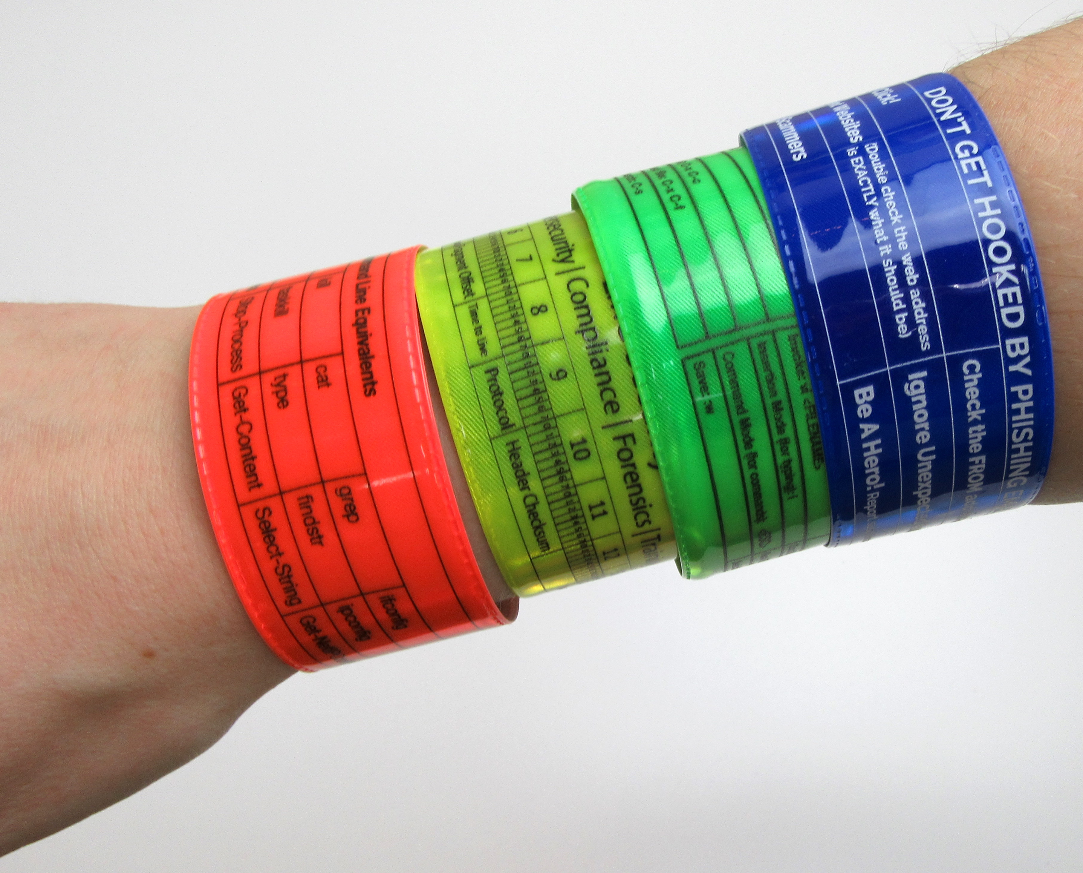 Cyber Slap Bracelets LMG Security