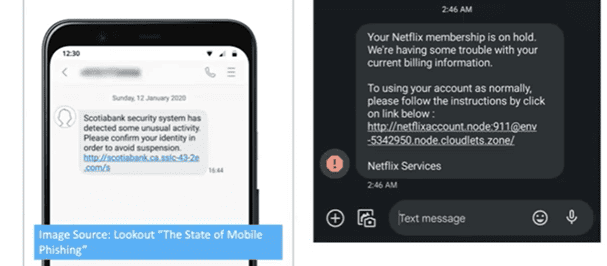 Mobile Smishing image